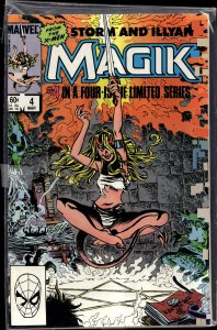 Magik (Storm and Illyana Limited Series) #4 (1984) Magik [Key Issue]