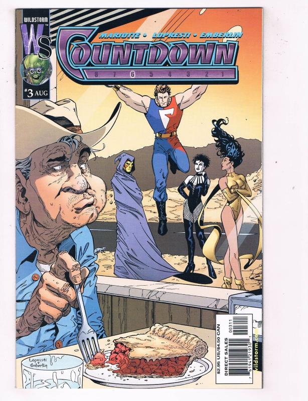 Countdown (2000 Wildstorm) #3 Wildstorm Comic Book Jeff Mariotte HH4 AD38