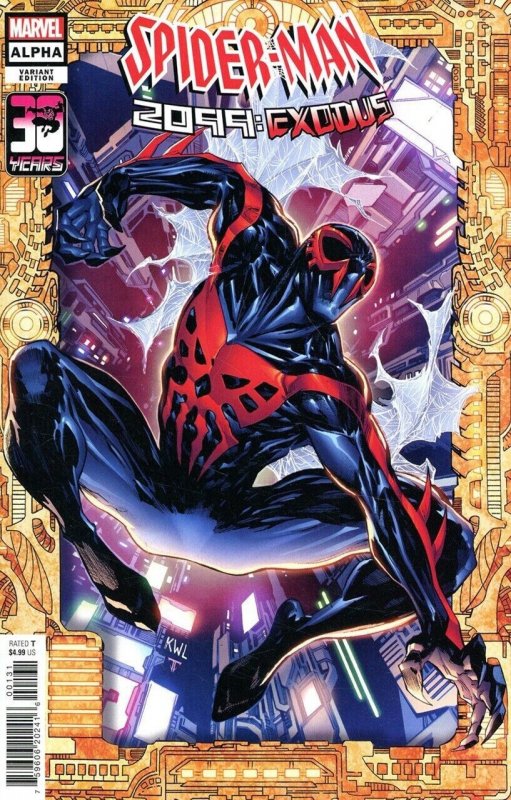 Spider-Man 2099: Exodus Alpha (2022) #1 NM Ken Lashley Variant Ghost Rider 2099