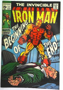 Iron Man (1968 series)  #17, VF (Actual scan)