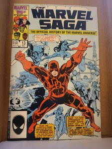 The Marvel Saga The Official History of the Marvel Universe #13 (1986) rb