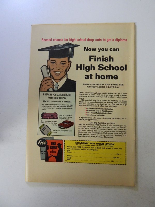 Secret Romance #15 (1971) VG+ condition bottom staple detached from cover