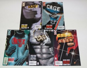 Luke Cage #1-5 VF/NM complete series RICHARD CORBEN marvel max afrocentric 2 3 4