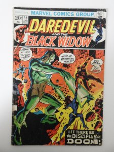 Daredevil #98 (1973) GD/VG Condition moisture stain