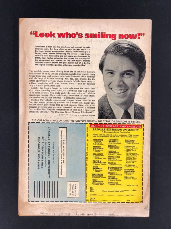 Adventure into Fear #23 (1974) Morbius the Living Vampire