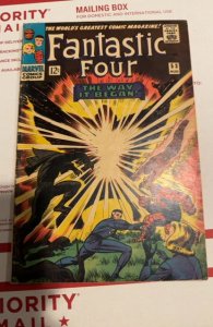 Fantastic Four #53 (1966)the way it began-2nd Black panther