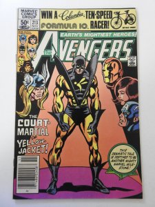 The Avengers #213 (1981) FN+ Condition!