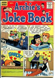 Archie's Joke Book #30 1957-soda shop-ice cream-Betty-Veronica-G/VG