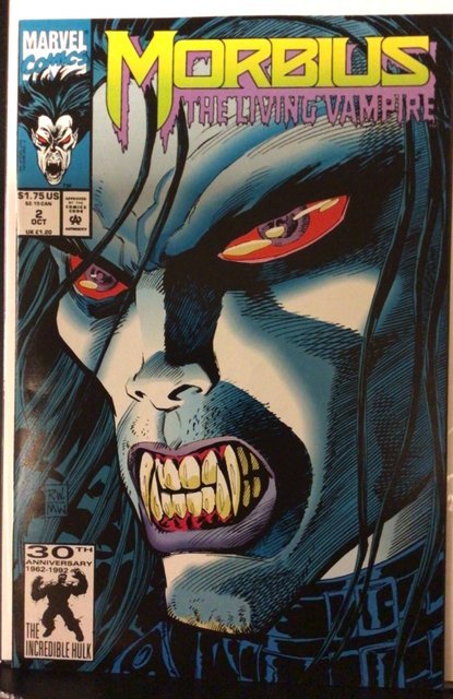 Morbius: The Living Vampire #2 (1992) (9.0)