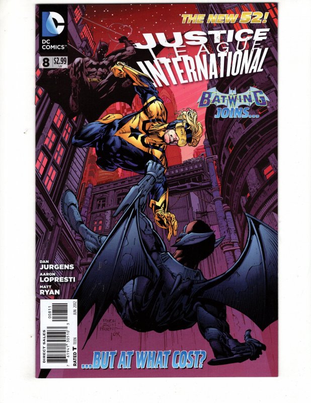 Justice League International #8 (2012) >>> $4.99 UNLIMITED SHIPPING!!! / ID#154B