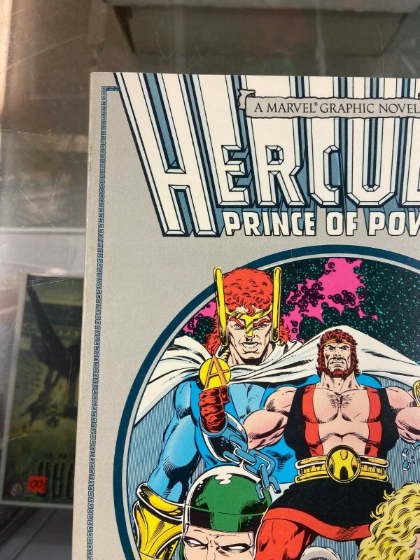 Marvel Graphic Novel Hercules Prince of Power  VF 