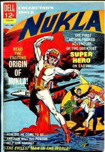 Nukla #1-1965-Dell-origin-1st issue-atomic explosion-VF 