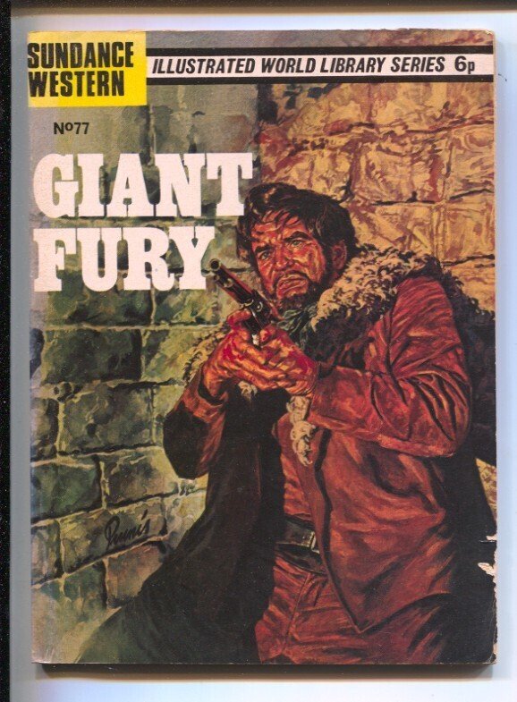 Sundance Western #77 1972-World Didtributors-Giant Fury-High Grade-VF