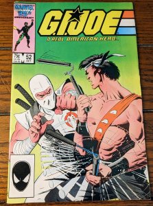 G.I. Joe: A Real American Hero #52 (1986) VF- 7. 5 Snake Eyes Cobra