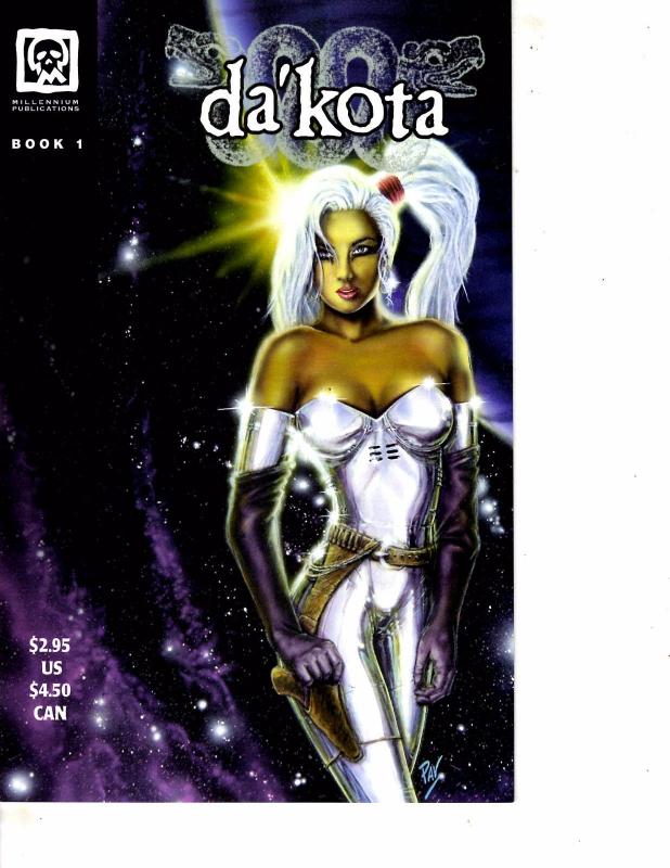   Lot Of 2 Comic Books Spoof Dame Patrol #1 and Millennium Da'Kota #1  MS9