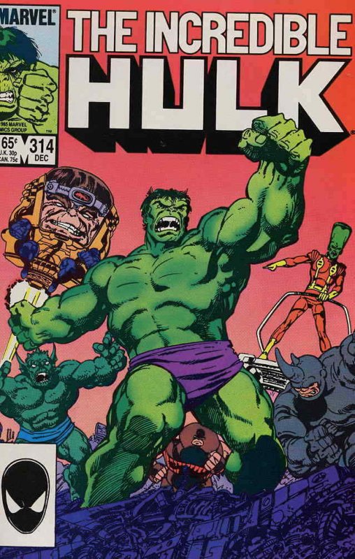 Incredible Hulk, The #314 VF/NM; Marvel | save on shipping - details inside