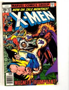 (Uncanny) X-Men # 112 FN/VF Marvel Comic Book Wolverine Magneto Storm Beast JL9