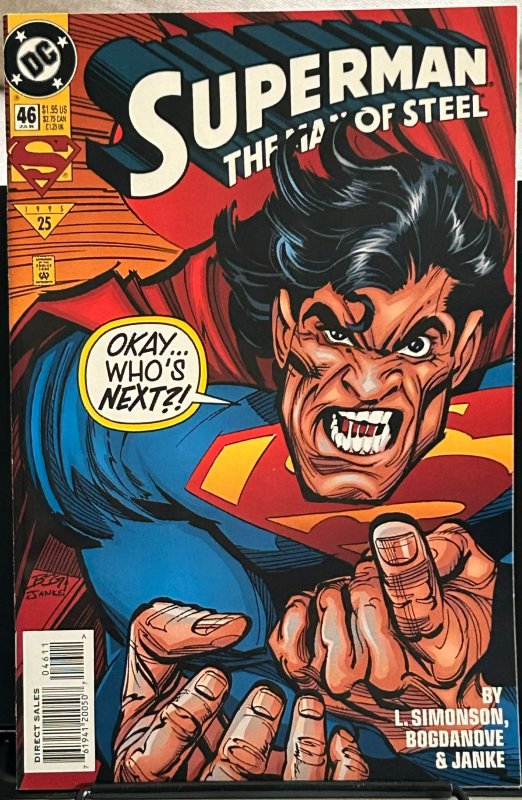 Superman: The Man of Steel #46 (1995)