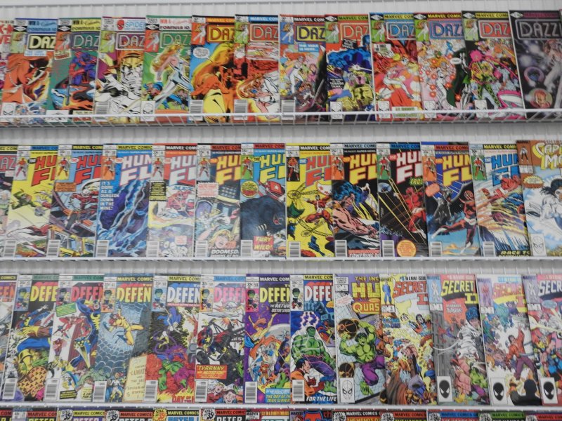 Huge Lot 200+ Comics W/Defenders, Dazzler, Marvel 2-in-1+ Avg VF- Condition!!