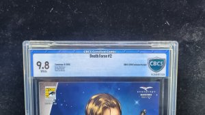 Death Force #2 - SDCC Exclusive LTD 350 Paul Green - CBCS 9.8 - 2016