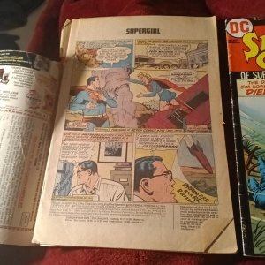 Secret Origins 2 & 5 DC Comic Bronze Age Lot Supergirl Green Lantern The Spectre