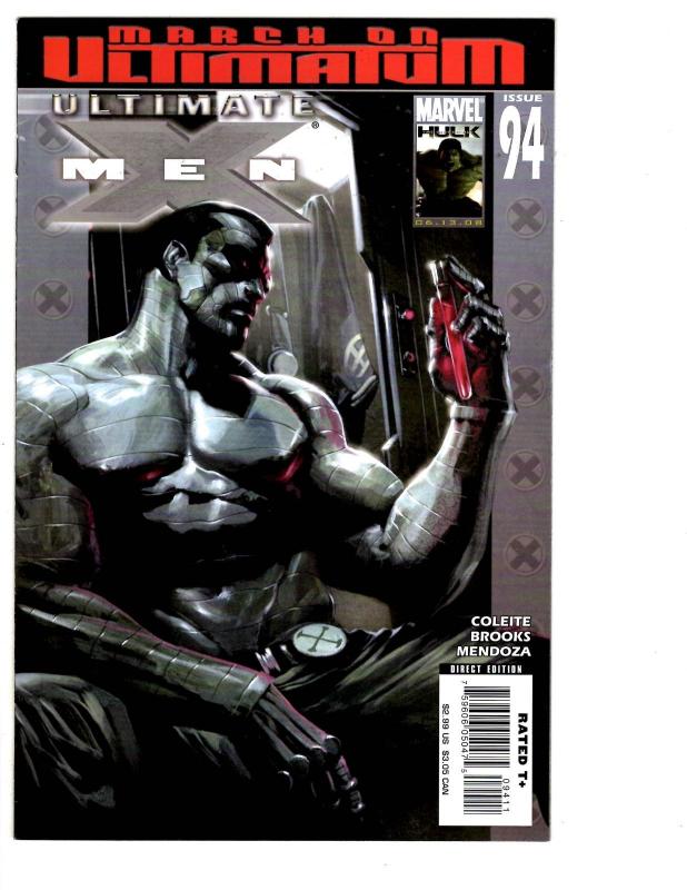 8 Ultimate X-Men Marvel Comic Books # 93 94 95 96 97 98 Wolverine Colossus BH30