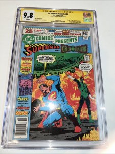 DC Comics Presents (1980) # 26 (CGC 9.8 SS WP) Signed George Perez • Newsstand