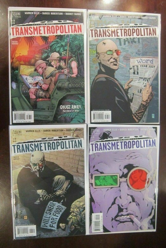 Transmetropolitan comic lot from:#11-59 all 21 different 8.0 VF (1998 2002)