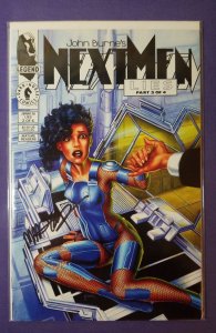 Next Men #28 signed by Matt Webb no c.o.a. vf