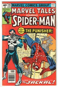 Marvel Tales #106 (1979) Spider-Man/ Punisher, reprints Amazing Spider-Man #129