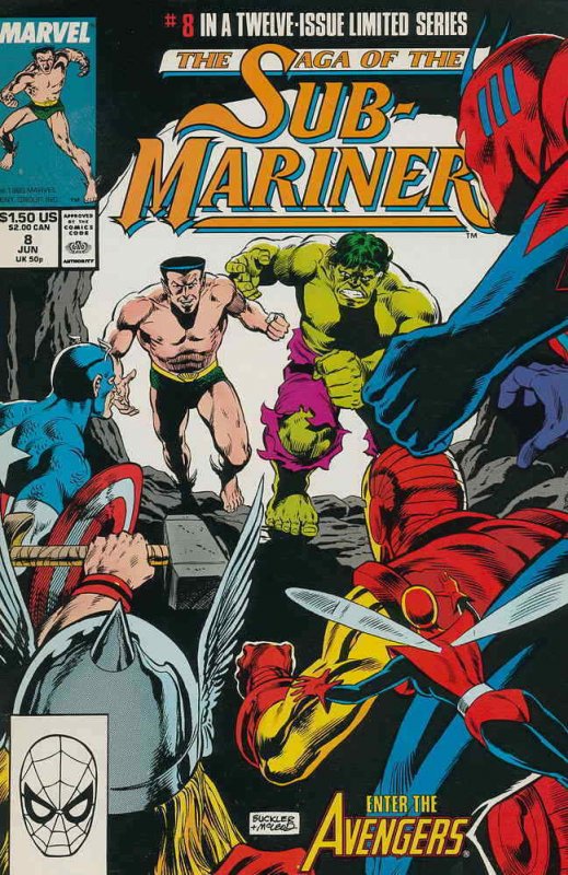 Saga of the Sub-Mariner #8 FN; Marvel | Avengers - we combine shipping 