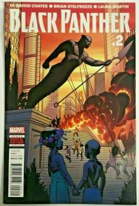 BLACK PANTHER#2 VF/NM 2016 TA-NEHISI COATES MARVEL COMICS