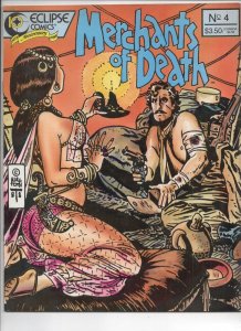 MERCHANT of DEATH #4, VF/NM, Magazine, 1988, Eclipse