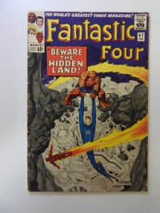 Fantastic Four #47 Regular Edition (1966) VG condition moisture damage