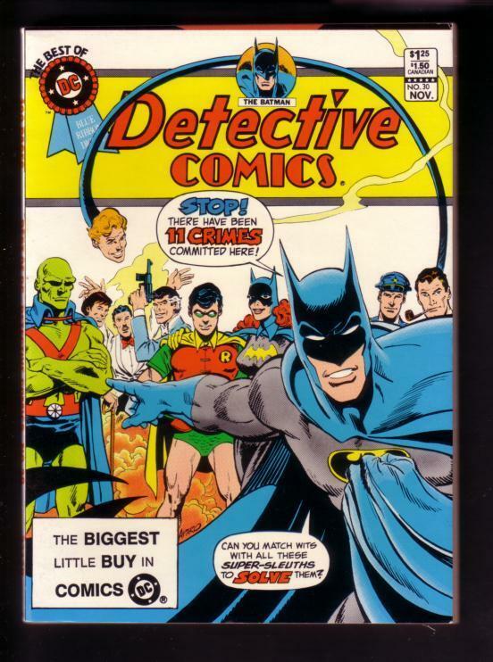 BEST OF DC #30 1982- BATMAN-DETECTIVE COMICS-ROBIN-DC NM