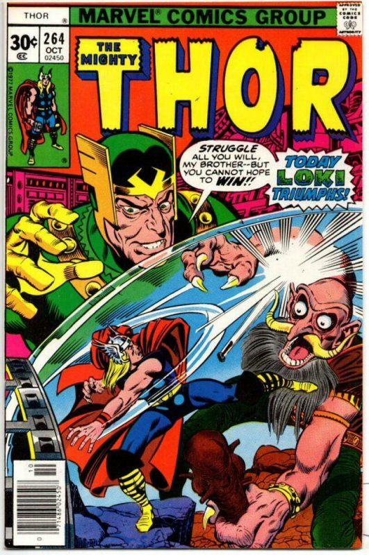 THOR #264 VF/NM God of Thunder DeZuniga Simonson 1966 1977, more Thor in store