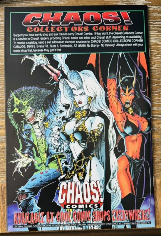 1996 Chaos! Comics Rack and Pain Killers #1