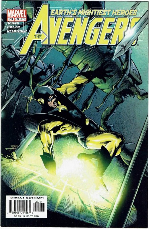 Avengers #59 (1998 v3) Kurt Busiek Rick Remender Black Panther Falcon NM