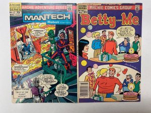 3 ARCHIE comic book Mantech #2 Betty and Me #144 Protectors #1 53 KM9