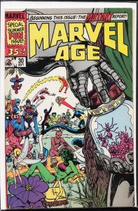 Marvel Age #30 (1985) The Eternals