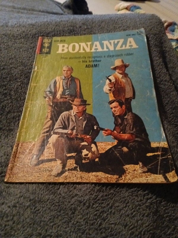 1963 Gold Key BONANZA Comics June Issue #3 Vintage Rare silver age western tv