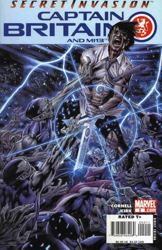 Captain Britain and MI:13 #2 VF/NM; Marvel | save on shipping - details inside