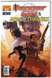 DANGER GIRL and the ARMY of DARKNESS #3 A, NM, Renaud, 2011, more AOD in store