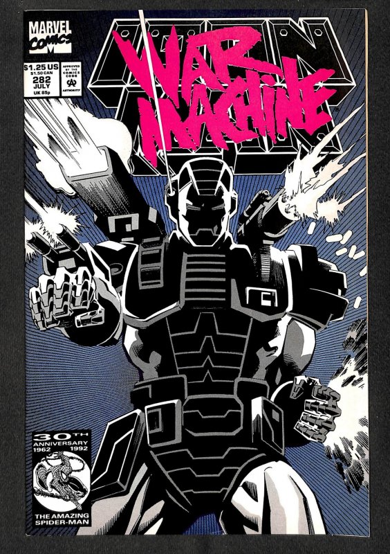 Iron Man #282 VF/NM 9.0 1st Full War Machine! Marvel Comics