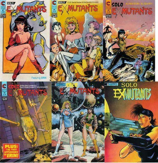 SOLO EX MUTANTS 1-6  RON LIM  The COMPLETE Series!