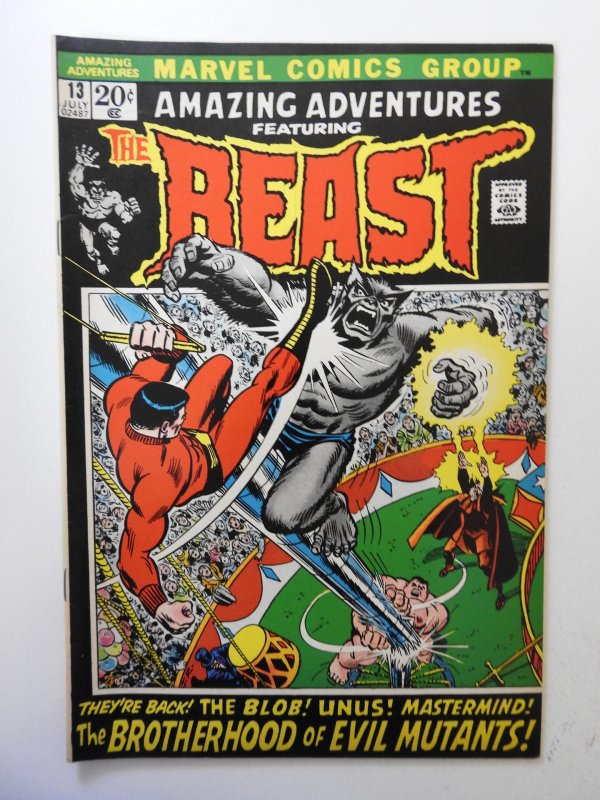 Amazing Adventures #13 (1972) VF Condition!