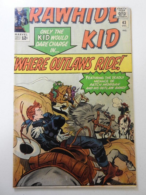 The Rawhide Kid #43 (1964) VG Condition!