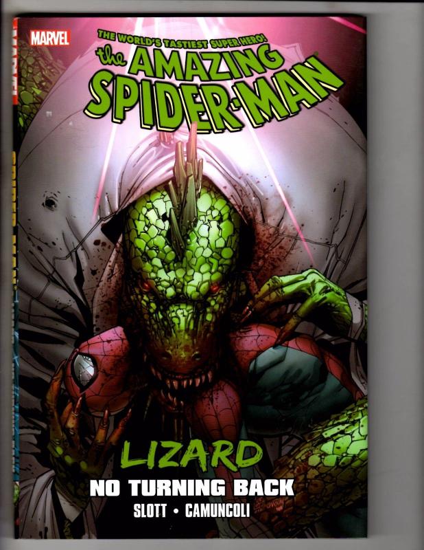 Amazing Spider-Man Lizard No Turning HARDCOVER Marvel Comics Graphic Novel J283