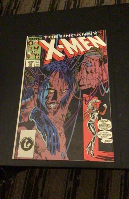 The Uncanny X-Men #220 (1987) Forge! High grade key! NM- Wow!