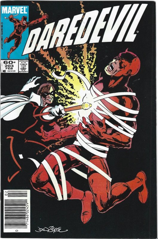 Daredevil #201 through 205(1983)